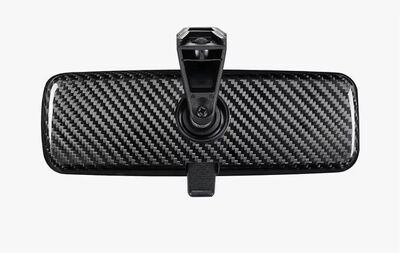 ENJOLIVEUR DE RETROVISEUR INTERIEUR EN CABONE FIAT 500 (2007/2023)