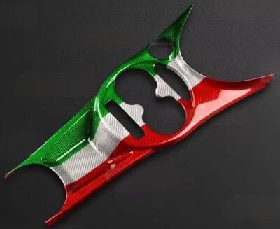 ENJOLIVEUR DE CONSOLE CENTRALE EN CABONE FIAT 500 II (2016/2023)