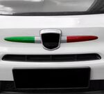 ENJOLIVEUR DE LOGO AVANT CARBONE FIAT 500 / 595 / 695 ABARTH (2012/2023)
