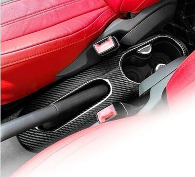 ENJOLIVEUR DE SOCLE DE FRAIN A MAIN / CUP HOLDER FIAT 500 II STANDARD,500 II ABARTH 595 OU 695 (2016/2024)