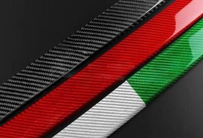 ENJOLIVEUR DE PARRE CHOC AVANT EN CABONE FIAT 500 II ABARTH 595/695 (2007/2023)