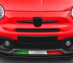 ENJOLIVEUR DE PARRE CHOC AVANT EN CABONE FIAT 500 II ABARTH 595/695 (2007/2023)