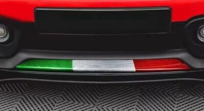 ENJOLIVEUR DE PARRE CHOC AVANT EN CABONE FIAT 500 II ABARTH 595/695 (2007/2023)