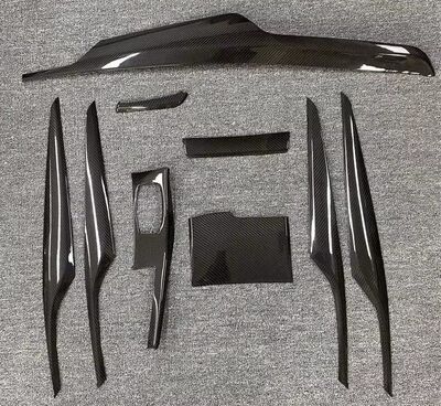 KIT DE REVETEMENT INTERIEUR CARBONE 9 PIECES BMW SERIE 5 G30/G31 (2017/2023)