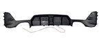 DIFFUSEUR ARRIÈRE BMW SÉRIE 3 G20/G21 PACK M LCI PHASE 2 DUPLEX/QUAD AVEC FEU STOP LEDS (07-2022+)