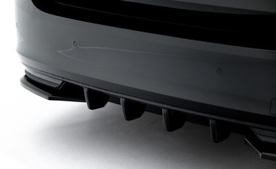 SPLITTER CENTRAL DE PARE CHOC ARRIERE LOOK DIFFUSEUR SKODA SUPERB IV SPORTLINE (2024+)