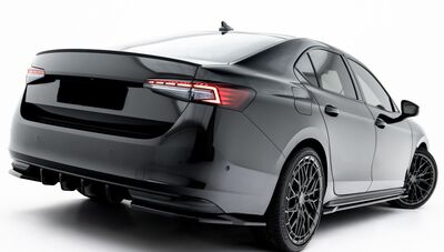 JEU DE BAS DE CAISSE (RAJOUTS EN ABS) SKODA SUPERB IV SPORTLINE PHASE 1 VERSION 1 (2024+)