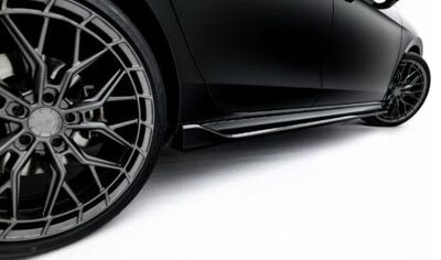 JEU DE BAS DE CAISSE (RAJOUTS EN ABS) SKODA SUPERB IV SPORTLINE PHASE 1 VERSION 2 (2024+)