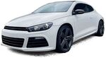 CALANDRE SANS SIGLE VW SCIROCCO PHASE 2 LOOK R (05-2014/2017)