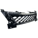 CALANDRE SANS SIGLE SEAT LEON 5F PHASE 2 LOOK FR "PIANO BLACK" (2017/2020)