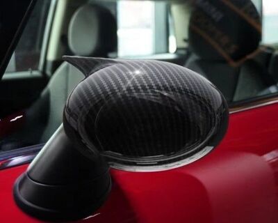 COQUES DE RETROVISEURS "HORN SHAPE" BMW MINI R55 R56 R57 R58 R59 R60 R61 (2006/2015)