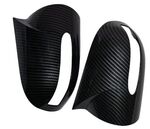 COQUES DE RETROVISEURS "HORN SHAPE" MERCEDES CLASSE C TYPE W203 (2000/2007),CLASSE E W211 PHASE 1 (2002/06-2006)