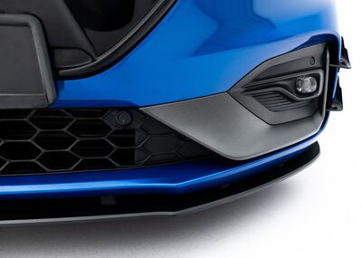 LAME DE PARE CHOC AVANT DTM LOOK "CNC" FORD FOCUS IV ST OU ST LINE V1 (06-2018+)