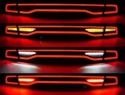 FEUX A LEDS "LEDS BAR" DODGE CHARGER AVEC CLIGNOTANTS DTS -DYNAMIC TURN SIGNAL - FONCTION D'ACCUEIL-(2011/2014)