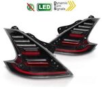 FEUX A LEDS FULL LEDS NISSAN 370Z AVEC CLIGNOTANTS DTS -DYNAMIC TURN SIGNAL- ET FONCTION D'ACCUEIL "WELCOME LIGHT" (2009/2020)
