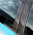 MONTANTS DE PORTES FINITION CARBONE AUDI A4 BERLINE B6 OU B7 (2001/2008)