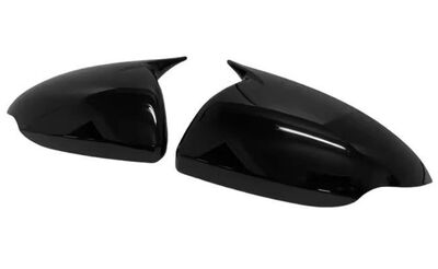 COQUES DE RETROVISEURS HORN SHAPE PIANO BLACK OU CARBONE LOOK HYUNDAI IONIQ (2016/2022)