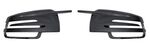 COQUES DE RETROVISEURS "HORN SHAPE" MERCEDES CLASSE A W176,COUPE CLA W117/X117,SUV GLA X156,CLASSE E207,CLASSE E 212,CLASSE C 204,CLASSE S221,CLASSE B246,GL X204,CLS218,CL216 (Remplacement)