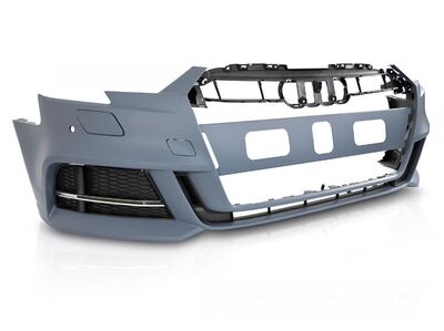 PARE CHOC AVANT AUDI A3 8V LIMOUSINE OU CABRIOLET PHASE 2 LOOK S3 (05-2016/2020)
