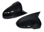 COQUES DE RETROVISEURS "HORN SHAPE" PIANO BLACK OU CARBONE LOOK HYUNDAI TUCSON III (2015/2020)