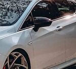 COQUES DE RETROS "HORN SHAPE" OPEL ASTRA K (10-2015/2021)