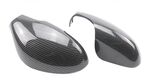 COQUES DE RETROS SEAT IBIZA 6L PIANO BLACK OU CARBONE LOOK (2002/2008) (REMPLACEMENT)