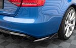 DIFFUSEUR DE PARE CHOC ARRIERE AUDI A4 B8 S LINE PHASE 1 "DTM LOOK" DUAL (2008/10-2011)