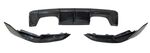 DIFFUSEUR DE PARE CHOC ARRIERE EN CARBONE + SPLITTERS LATERAUX BMW M3 G80/G81 OU M4 G82/G83 (2021+)