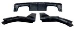DIFFUSEUR DE PARE CHOC ARRIERE EN CARBONE + SPLITTERS LATERAUX BMW M3 G80/G81 OU M4 G82/G83 (2021+)