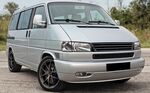 CALANDRE VW BUS T4 CARAVELLE TRANSPORTER MULTIVAN FACELIFT PIANO BLACK FINISH (1996/2003)