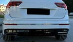 DIFFUSEUR ARRIERE VW TIGUAN II PHASE 2 STANDARD (TYPE AD/BW) LOOK R LINE (2016/05-2020)