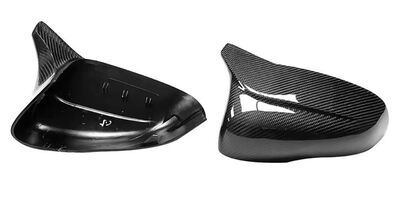 COQUES DE RETROS CARBONE "HORN SHAPE" Jaguar XE (2015-2021) Jaguar XEL(2018-2021) Jaguar XF (2009-2021) Jaguar XFL (2017-2022) Jaguar XK (2009-2015) Jaguar I-PACE (2017-2022) (Remplacement)
