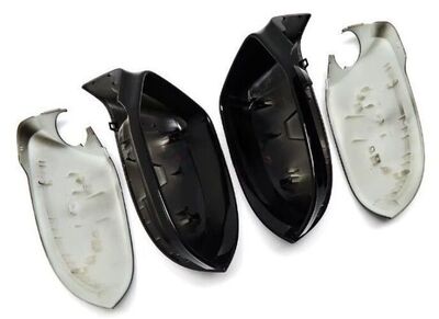 COQUES DE RETROS PIANO BLACK AUDI A7/S7 RS7 (REMPLACEMENT) (2010/2018)