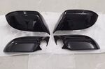 COQUES DE RETROS PIANO BLACK AUDI A7/S7 RS7 (REMPLACEMENT) (2010/2018)