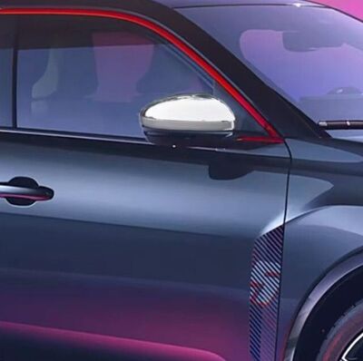 COQUES DE RETROVISEURS CHROMEES RENAULT 5 E-TECH (2024+)