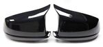 COQUES DE RETROVISEURS M LOOK EDITION BMW SERIE 5 F10/F11 PHASE 1 (2010/06-2013) BMW SERIE 5 F07 GT (2009/2015)BMW SERIE 6 F12/F12/F06 PHASE 1 (2012/2015) BMW SERIE 7 F01/F02/F03/F04 PHASE 1 (2008/2011) (REMPLACEMENT)