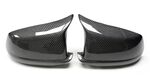 COQUES DE RETROVISEURS CARBONE SERIE 5 F10/F11 PHASE 1 M LOOK (2010/07-2013) (Remplacement)