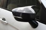 COQUES DE RETROVISEURS HORN SHAPE PIANO BLACK OU CARBONE LOOK MITSUBISHI ECLIPSE CROSS (2018/2023)