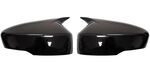 COQUES DE RETROVISEURS HORN SHAPE PIANO BLACK OU CARBONE LOOK MITSUBISHI ECLIPSE CROSS (2018/2023)
