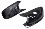 COQUES DE RETROVISEURS "HORN SHAPE" BMW X1 E84 PHASE 1 (2009/2012) OU BMW X3 F25 PHASE 1 (2010/05-2014) (REMPLACMEENT)