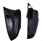 COQUES DE RETROS "HORN SHAPE" PIANO BLACK OU CARBONE LOOK TOYOTA YARIS XP13 (2011/2020)