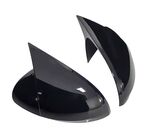 COQUES DE RETROS "HORN DESIGN" PIANO BLACK OU CARBONE LOOK VW TIGUAN (2009/2016)