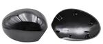 COQUES DE RETROVISEURS PIANO BLACK OU CARBONE LOOK BMW MINI R55 R56 R57 R58 R59 R60 R61 (2006/2015) (REMPLACEMENT)