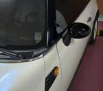 COQUES DE RETROVISEURS PIANO BLACK OU CARBONE LOOK BMW MINI R55 R56 R57 R58 R59 R60 R61 (2006/2015) (REMPLACEMENT)