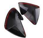 COQUES DE RETROS PIANO BLACK OU CARBONE LOOK BYD DOLPHIN SURF (2024+)