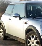 COQUILLES CHROMEES POUR RETROVISEURS BMW MINI COOPER R50/R52/R53 (2001/2006)