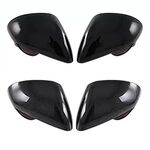 COQUES DE RETROS PIANO BLACK OU CARBONE LOOK BYD DOLPHIN SURF (2024+)