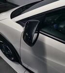 COQUES DE RETROS PIANO BLACK OU CARBONE LOOK BYD DOLPHIN SURF (2024+)