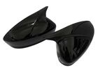 COQUES DE RETROS "HORN SHAPE" PIANO BLACK OU CARBONE LOOK MAZDA 6 GJ PHASE 1 (2013/2017) OU PHASE 2 (2017/2021)