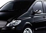 COQUES DE RETROVISEURS PIANO BLACK OU CARBONE LOOK MERCEDES VITO 639 OU VIANO W639 PHASE 1 (2003/2009) (REMPLACEMENT)